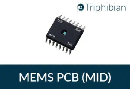 Melexis Pressure sensor MEMS PCB MID