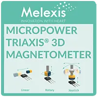 Melexis Picropower Triaxis 3D Magnetometer